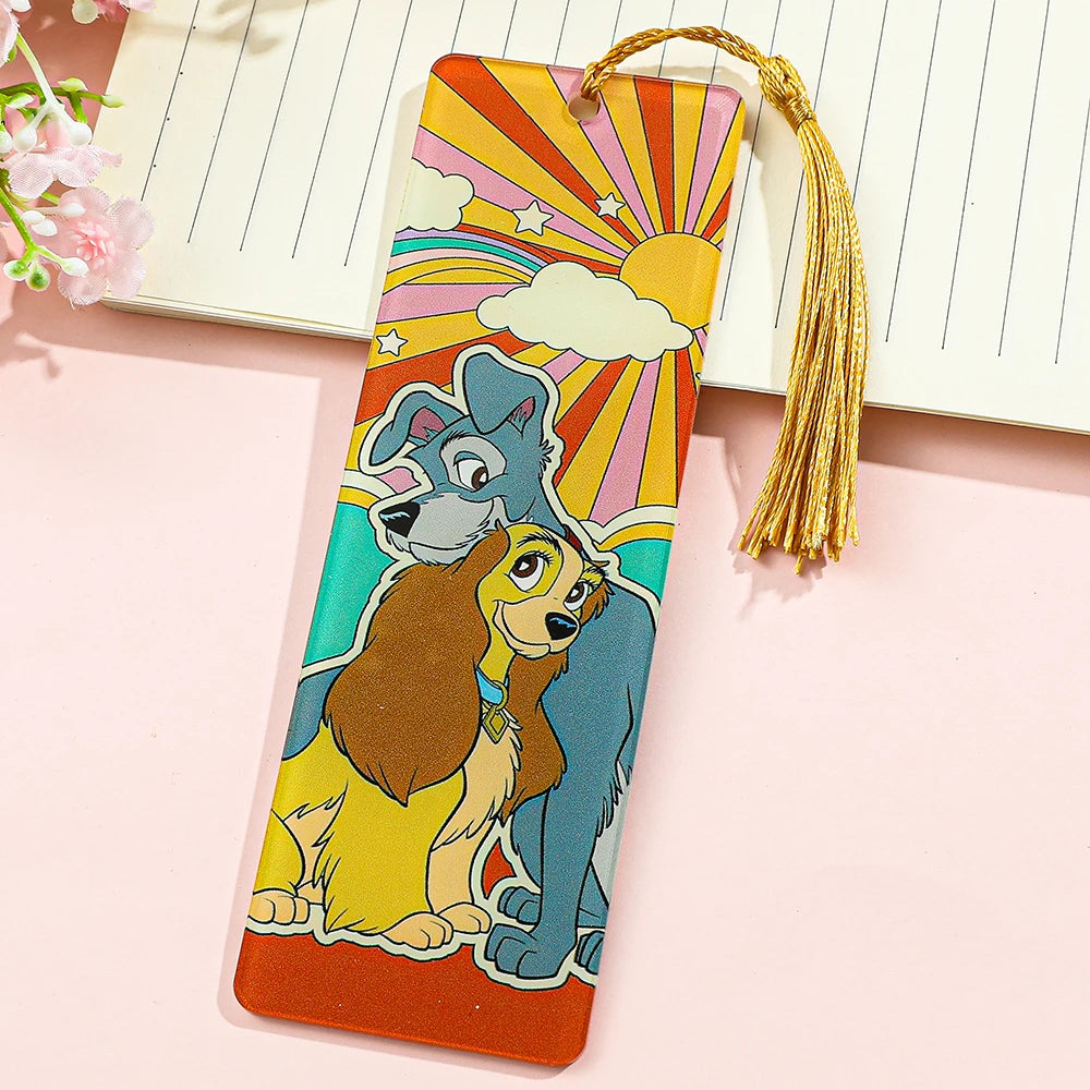 Yellow puppy bookmark, simple and portable, student birthday gift or anniversary gift.