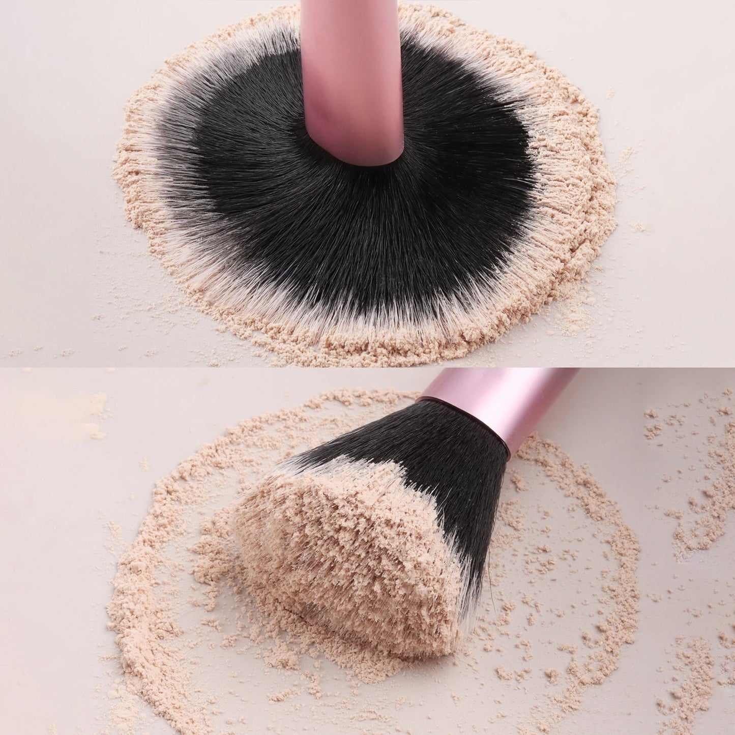 10 mini transparent handle brushes+crocodile patterned bag makeup brush Travel portable Makeup Tool Professional with bag