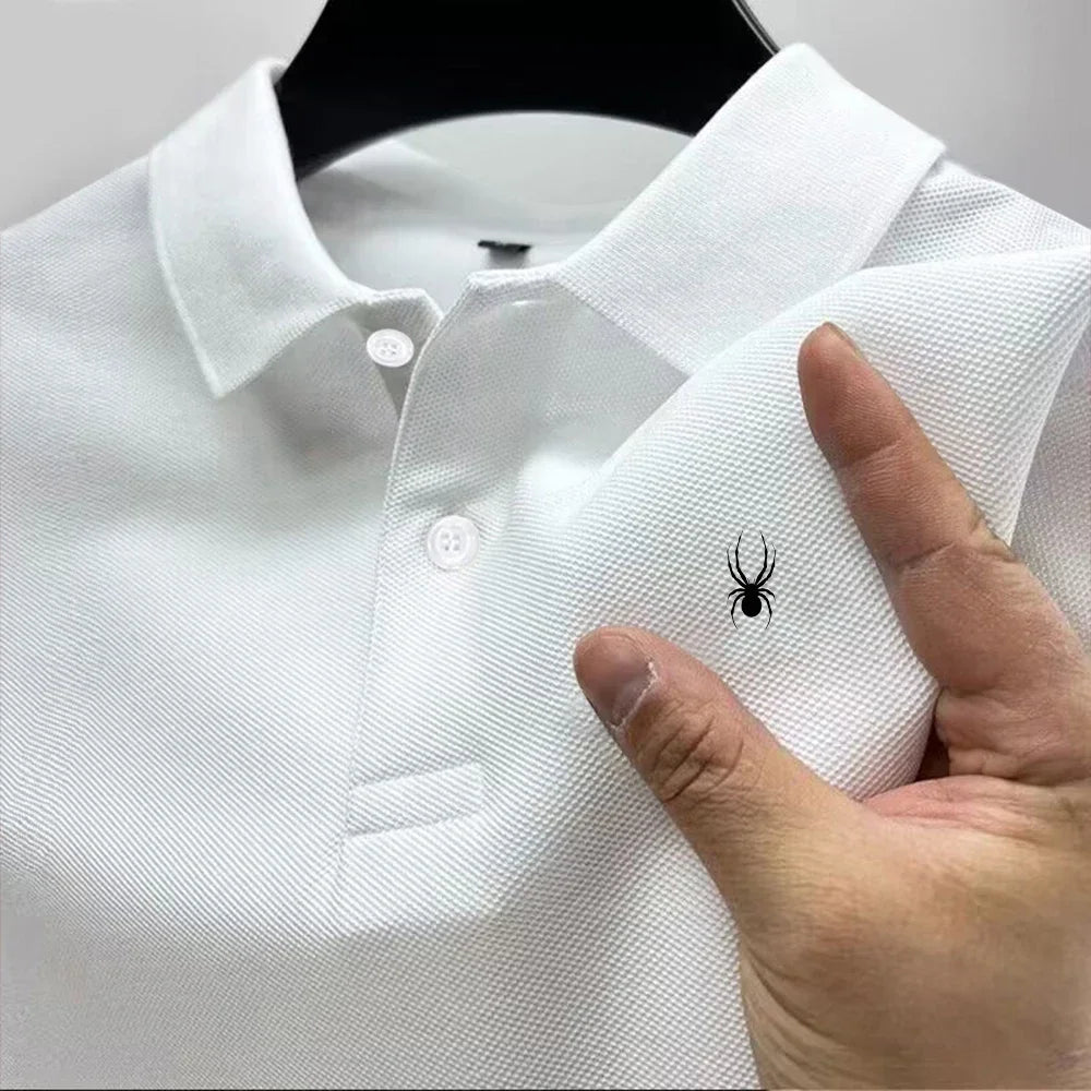 2026 Hot Sale Men's Summer Casual Breathable Comfortable Polo Shirt Men's Solid Color High Quality Short Sleeve T-Shirt ﻿
