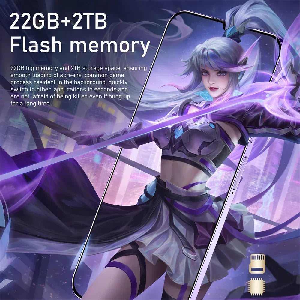 HOT 2025 new S25 Ultra original intelligent 4G 5G dual card dual standby Android 14 system global version 108MP 8000mAh battery