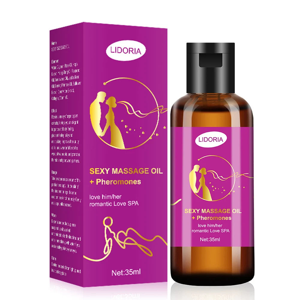 Massage Oil n & Women Private Parts Massage Oil Lasting Sexual Life 35ml Relieve Fatigue Moisturizing Massage Oil