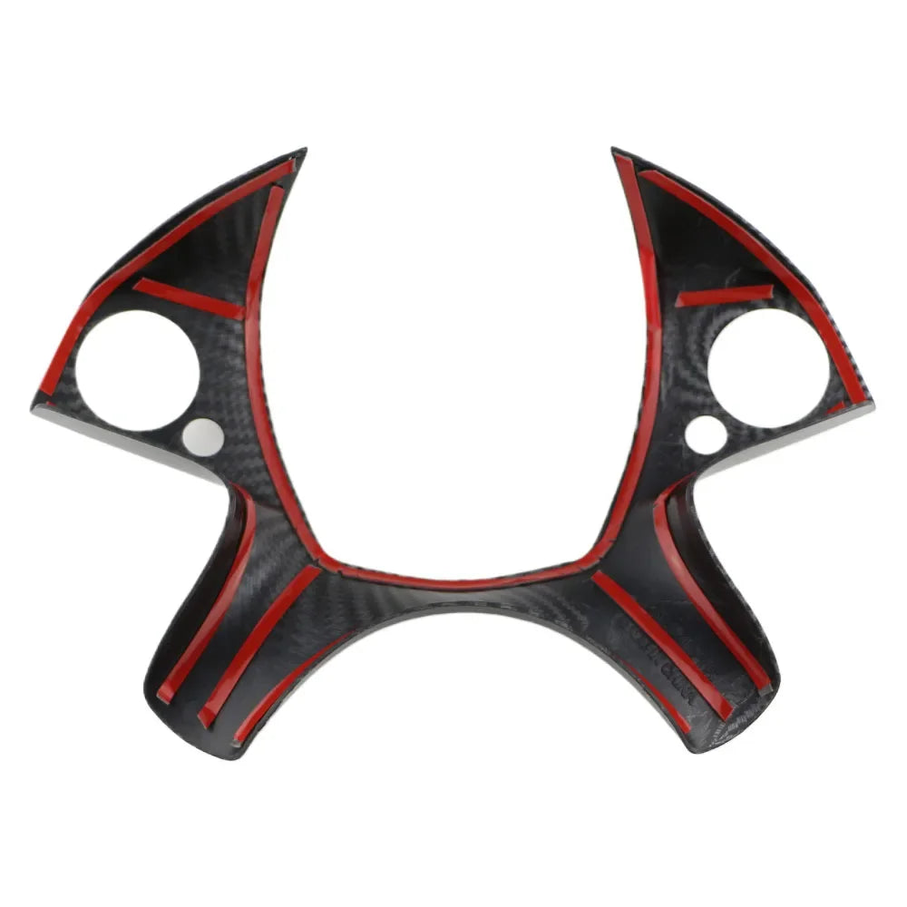 Steering Wheel Panel Cover Frame Sticker for Mercedes Benz C Class W204 C180 C200 C260 2007 2008 2009 2010 Car Accessories