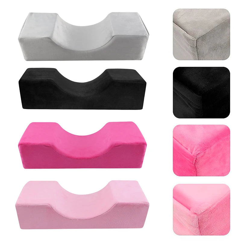 Lash Pillow Neck Support Eyelash Soft Pillow Grafting Eyelashes Memory Foam Eyelash Extension Pillow With Pocket
