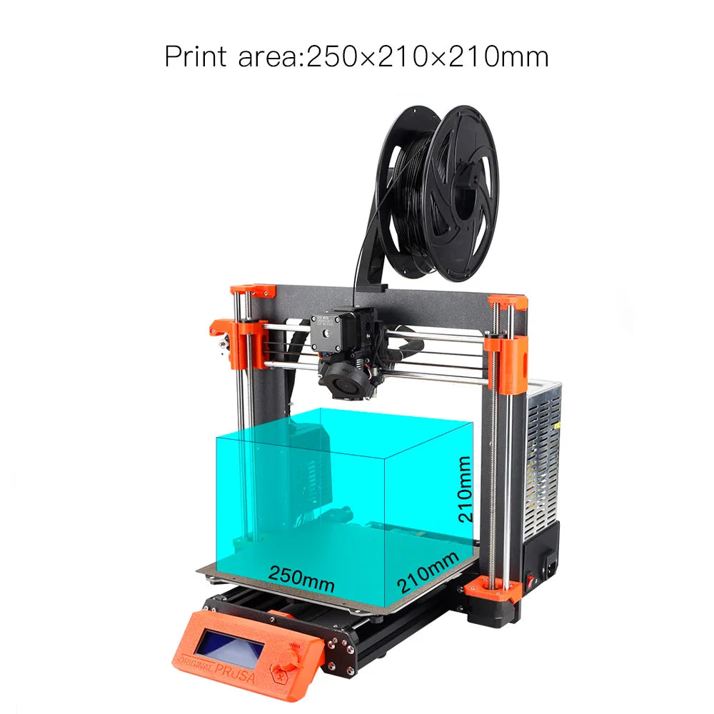 Go Clone Prusa I3 MK3S+ 3D Printer DIY 3D Printer Full Kit Including The Upgraded Pinda And Y Axis Clamp Impresora 3D