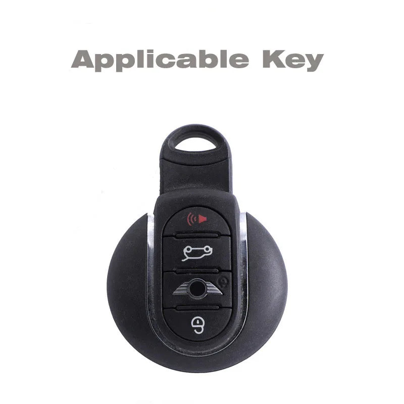 Leather TPU Car Key Case Cover For BMW Mini Cooper TPU Car Key Cover Countryman F54 Clubman F55 Hardtop F56 F57 F60 Car Key Case