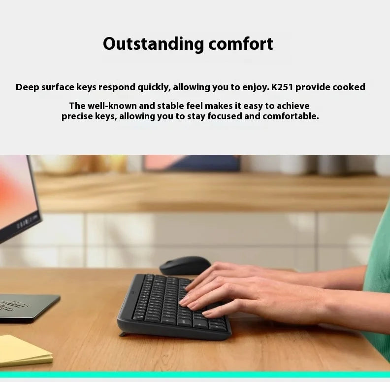 Logitech K251 Bluetooth Keyboard 99 Keys with Stand Holder, Wireless for Mac, IPhone, Android, Tablet, PC - 2025 New Release