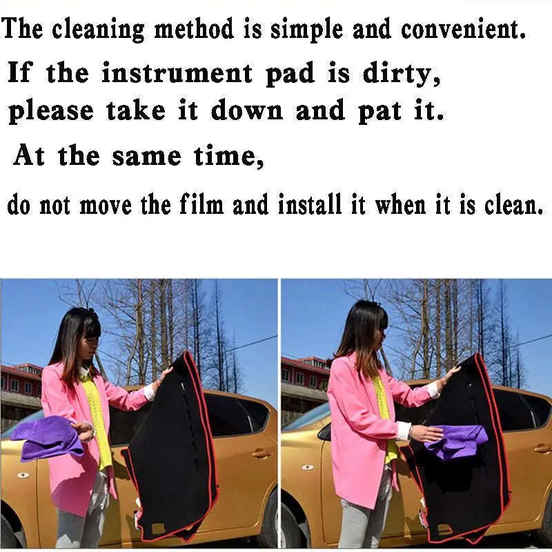 For Honda Freed GB5 GB6 GB7 GB8 2016-2021 Accessories Dashboard Cover Instrument Panel Dash Mat Dashmat Protective Pad