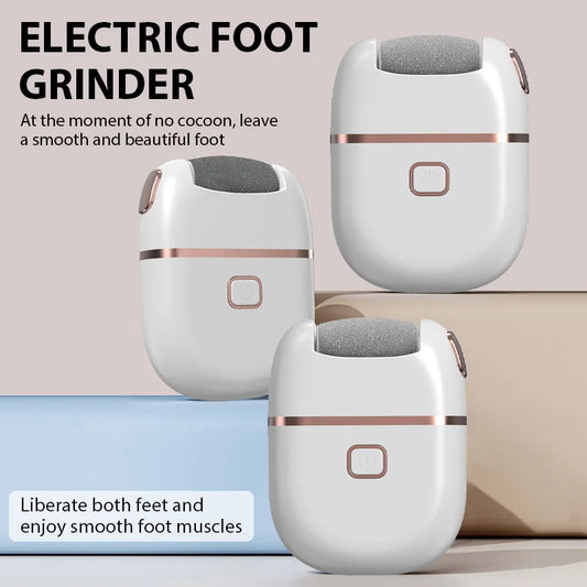 Rechargeable Electric Foot Grinder Dead Skin Remover Calluses Feet Scrubber Electric Foot File Dry Dead Cracked Foot Care Repair