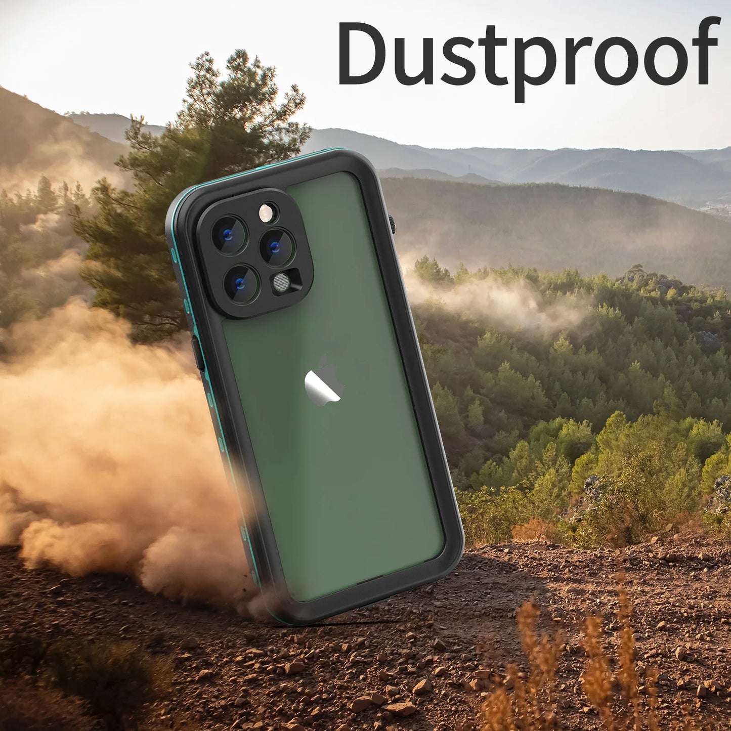 IP68 Waterproof For IPhone 16 15 14 13 12 11 Pro Max XS Max XR SE 78 Case RedPepper Cover Diving Underwater Swim Outdoor Sports