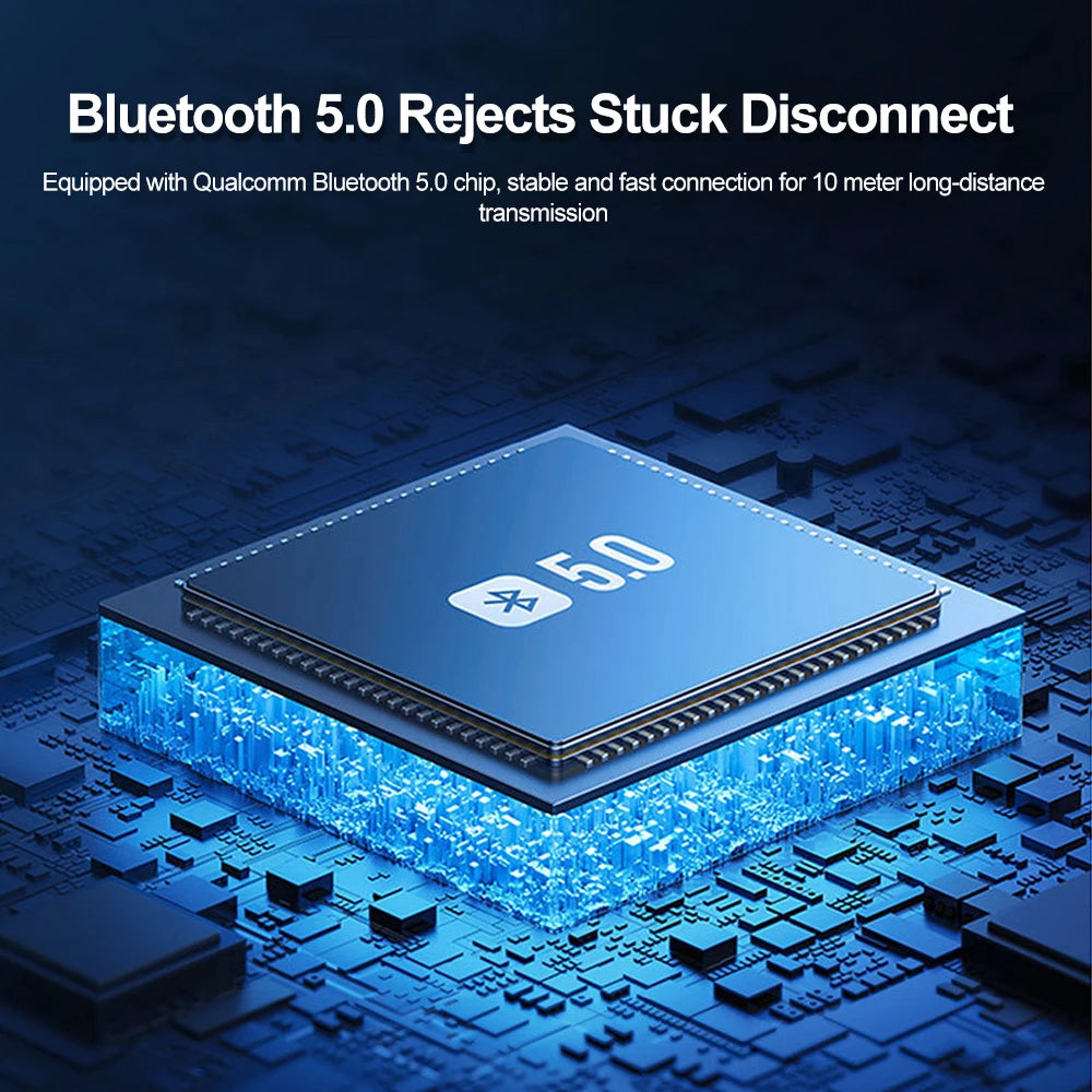 Bluetooth 5.0 Car Receiver Adapter 3.5mm Jack Aux Audio Music Car Transmitter with 0.3M-1.2M Flexible Wire USB Transmitter