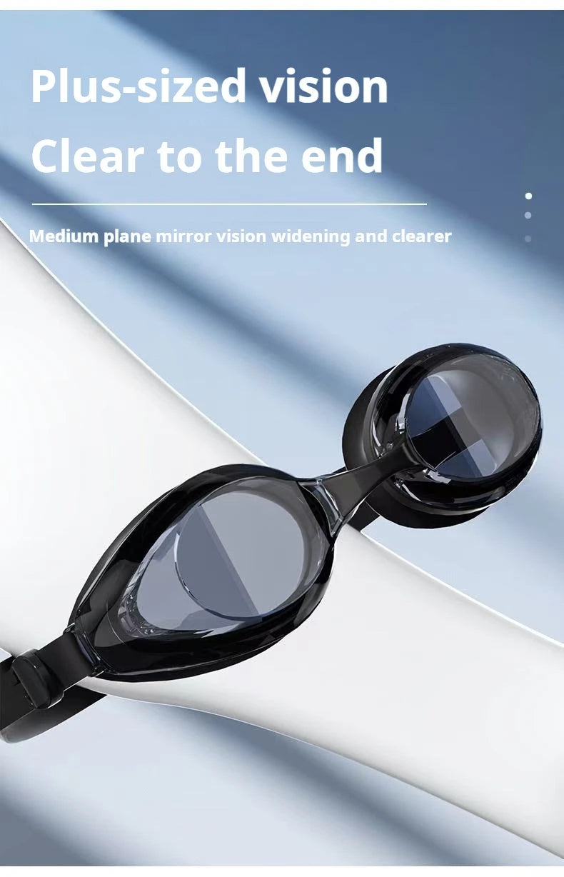 Swimming Goggles Professional Waterproof Swim Eyewear Glasses Anti-fog 100% UV Protection No Leaking For Adult Men Women Youth