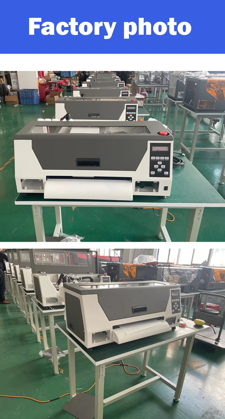 Inkjet Printing Machine  Xp600 I1600 Printhead For Commercial New Style All In One A3 DTF Printer Long Service Life  Low Price