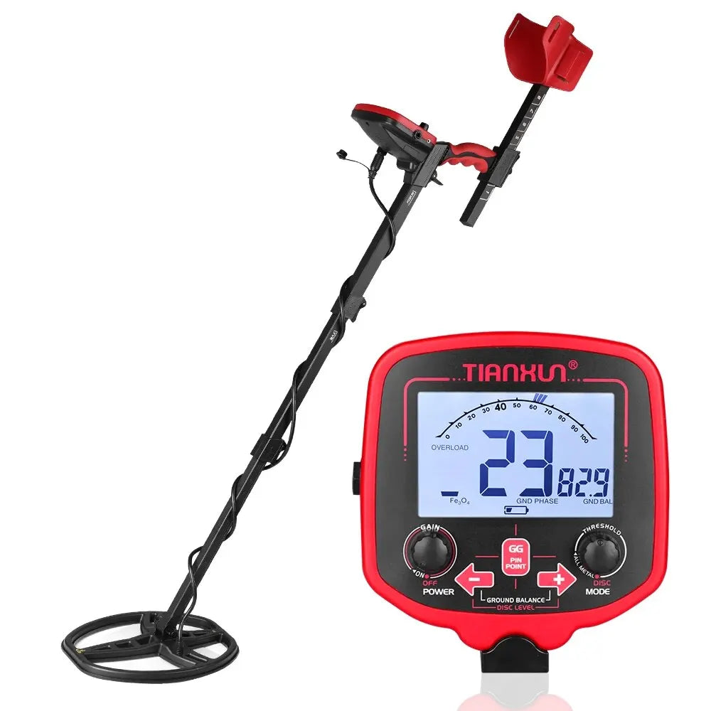 Metal Detector TX-850L Gold Metal Detector High Performance Underground Metal Detector Finder Treasure Hunter Gold Prospector