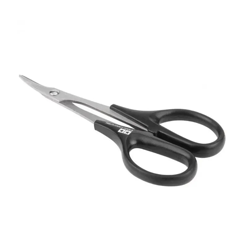 TAMIYA Metal Hard Stainless Steel RC Car Scissor Toll 74005 For RC Vehicle Boat Body Shell Bodyshell Curved Scissors RC Tool