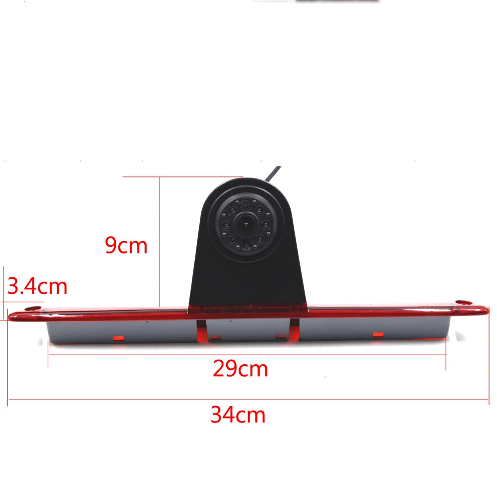 CCD CVBS Car Rear View Camera Brake Light Parking for Mercedes benz Sprinter VW Crafter with IR Night Vision