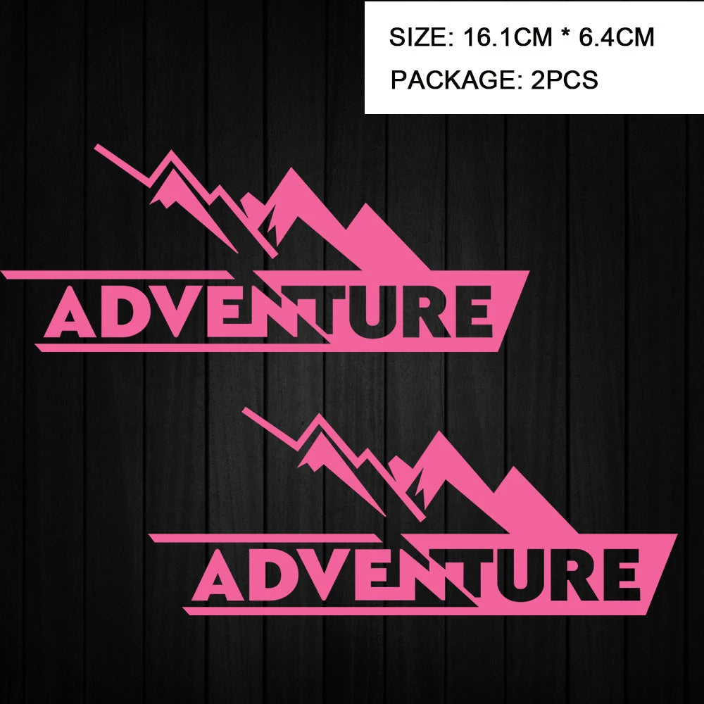 Motorcycle Top Box Reflective Adventure Stickers for Honda Africa Twin BMW GS 1200 1250