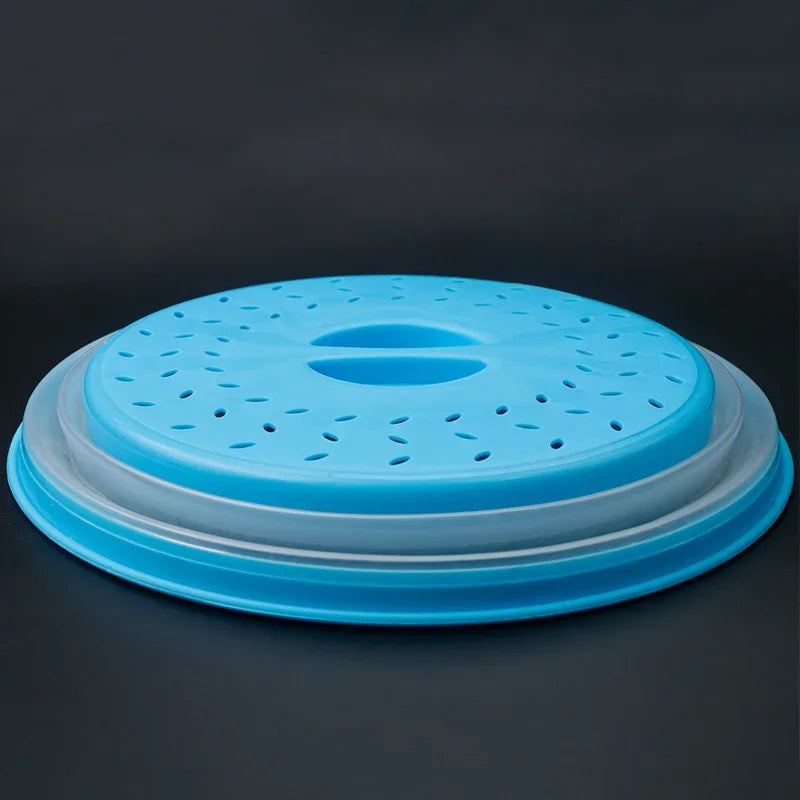 Kitchen Tools Microwave Splatter Cover Heating Folding Cover Fresh-keeping Cover Oil-proof Splash-proof Cover Cooking Lid