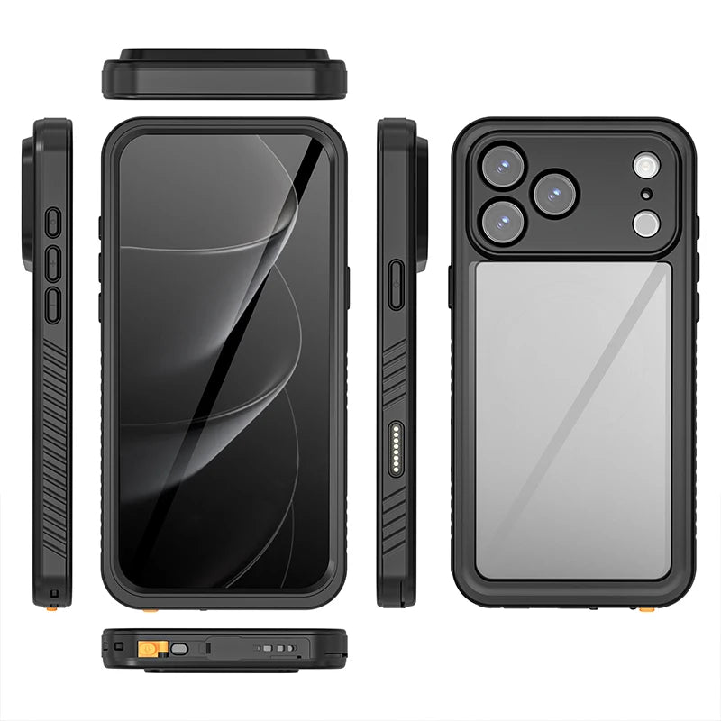 Case For iPhone 17 Pro Max 17 Air 16 Pro Max 15 14 Waterproof Drop Proof IP68 Full Body Protection Heavy Duty Protective Covers
