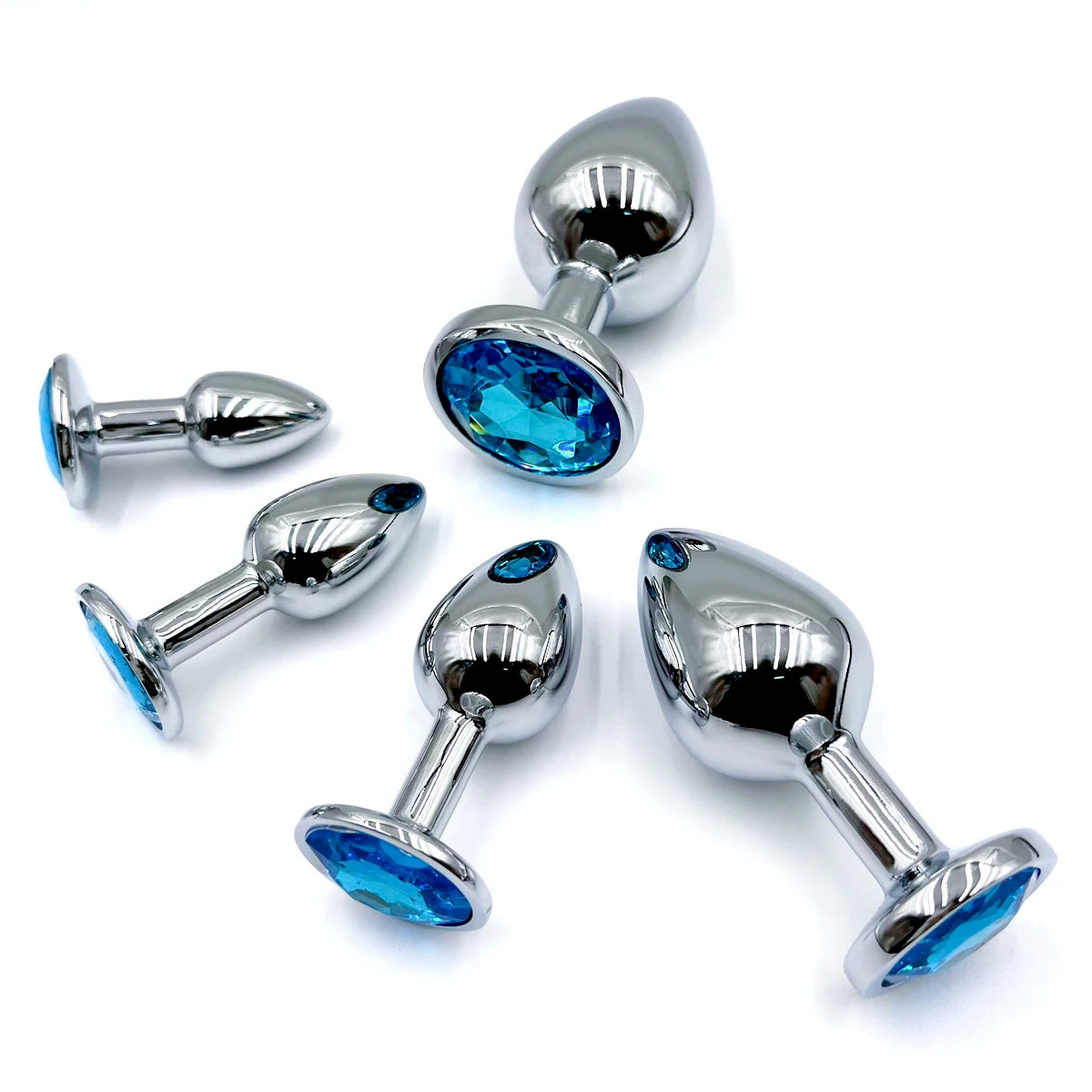 Metal Anal Plug Jewelry Base,Beginner To Expert 5 Size Butt Plug,Adult Toys,Tail Female/Male Dildos,Sex Toys,Couples Adults Game