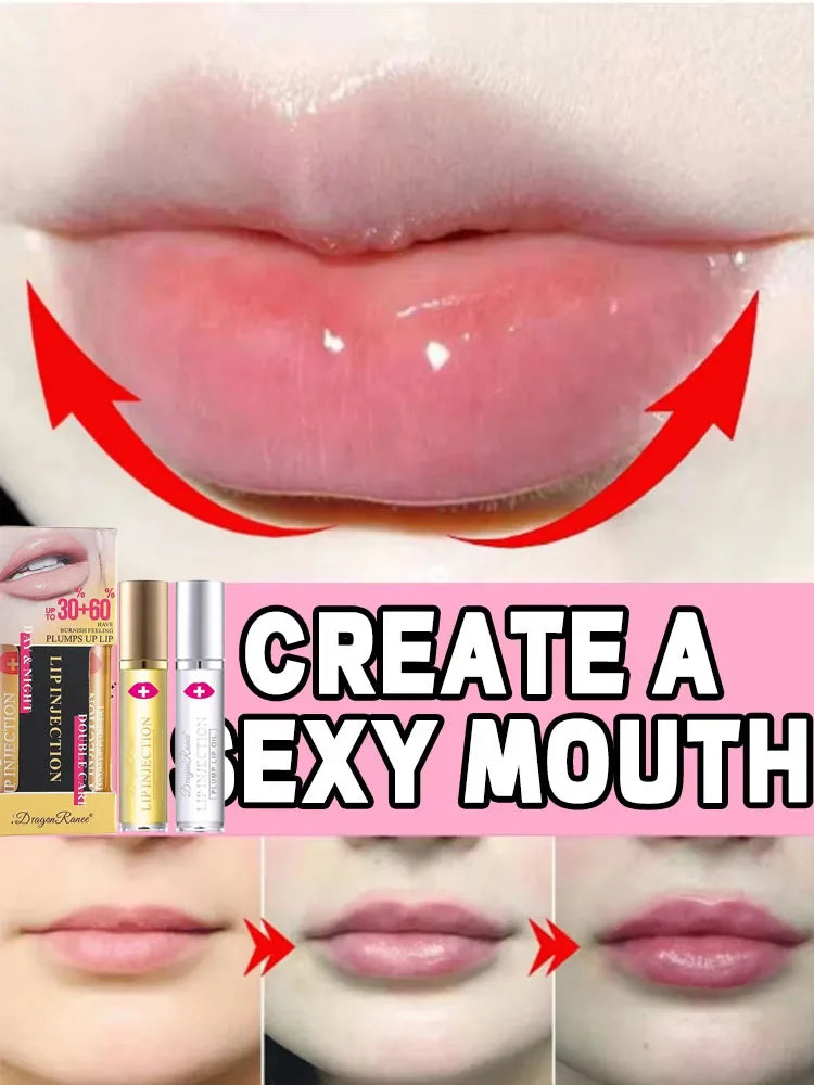 Lasting Volumising Lip Plumper Serum Instant Lips Elasticity Plumping Gloss Oils Reduce Fine Lines Moisturizing Sexy Lip Care