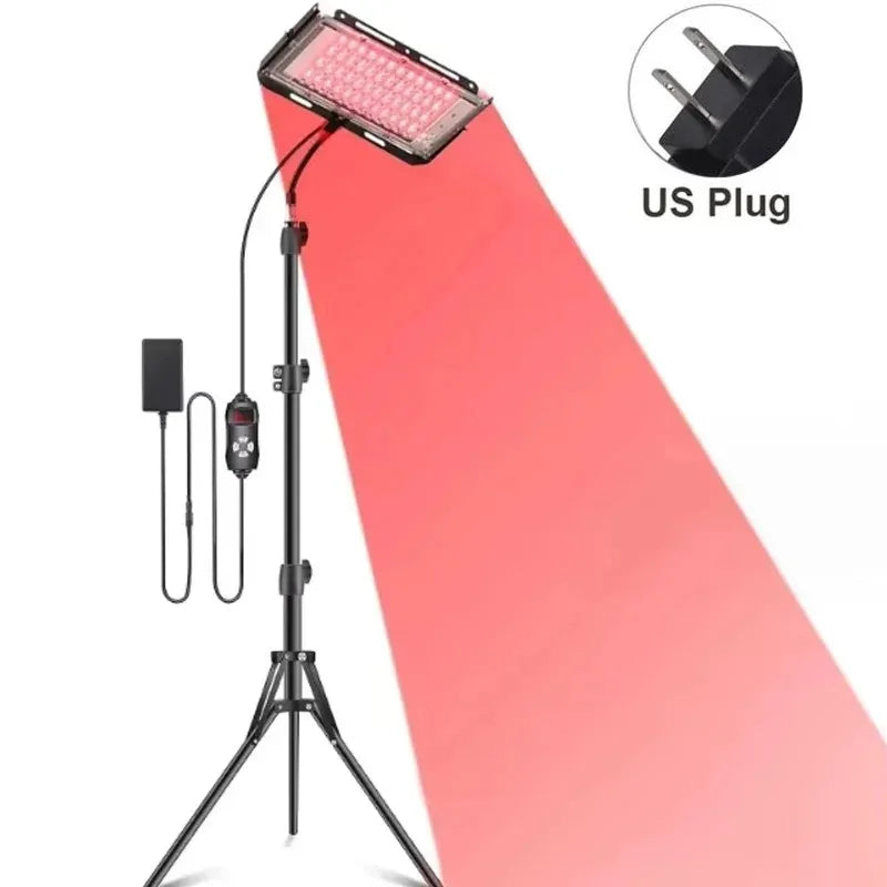 96 LEDs Red Light Therapy Lamp for Full Body Infrared Light Device Face Body Pain Stress Relief Daily Skin Care 660nm 850nm