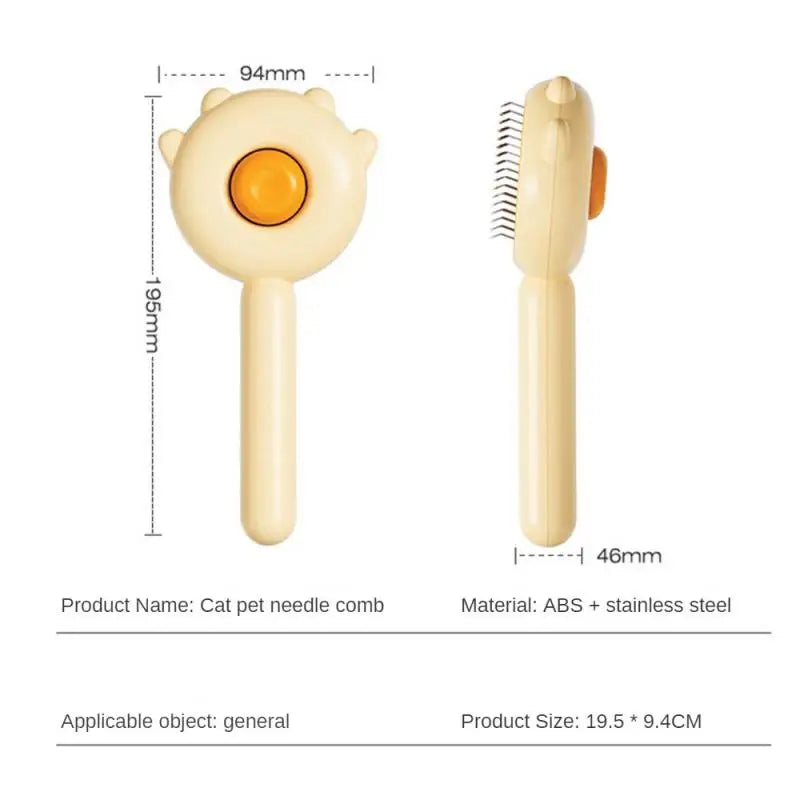 Cat Combs Pet Grooming Needle Brush Remove Floating Hair Massage Comb Pets General Supplies For Cat Dog Cleaning Care