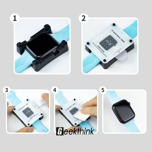 Screen Protector+Fix Tool For Apple Watch 49mm 40mm 41mm 45mm 44mm for iWatch Ultra 2 Series 9/8/7/6/5/se/4 Hydrogel Film