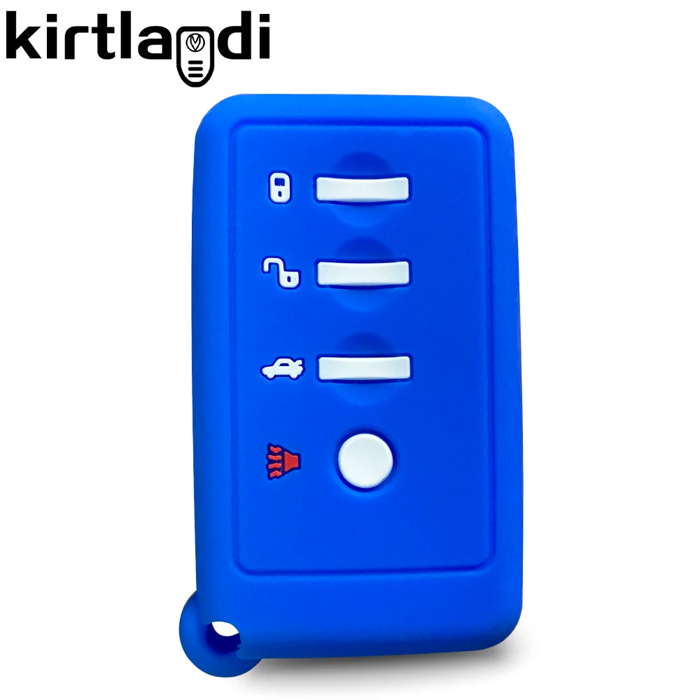 Kirtlandi Key Cover Case Holder for Subaru Forester Outback Legacy XV 3 Buttons Smart Fob Set Car Accessories Keychan Protective