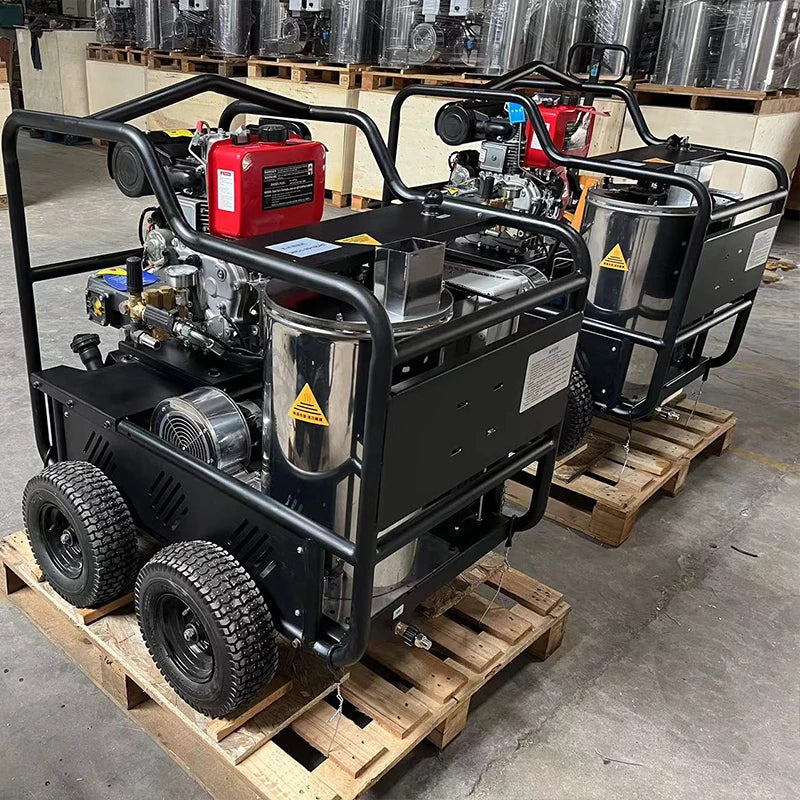 3600psi 4gpm hot wate Pressure washer 100 ℃ Use a 20 inch floor cleaning machine to clean the floor and roof oil stains