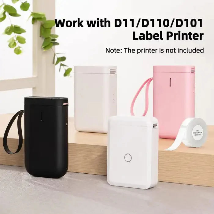 Niimbot Thermal Labels Color Cartoon Smart Portable Label Printer  Waterproof Maker Fast Printing For D101 D11 D110