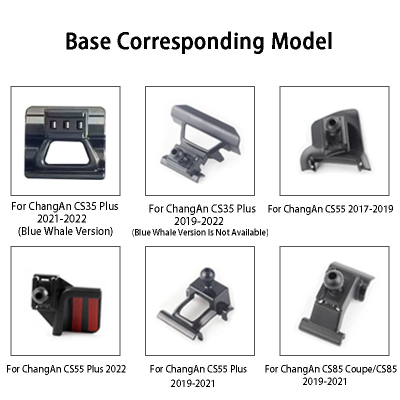 Car Cell Phone Holder For ChangAn CS35 Plus CS55 CS55 plus CS85 Coupe/CS 85 Car Styling Air Outlet Navigation Bracket GPS Stand