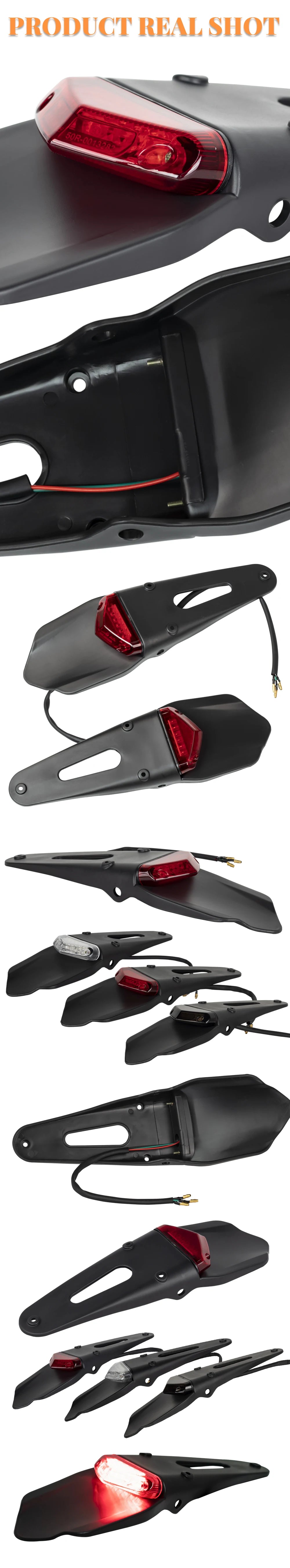 New Motorcycle Tail Light Braket Stop Rear fender For Enduro Off-Road Bike CRF YZ For BETA RR 200 250 300 Tail Light Rear Fender