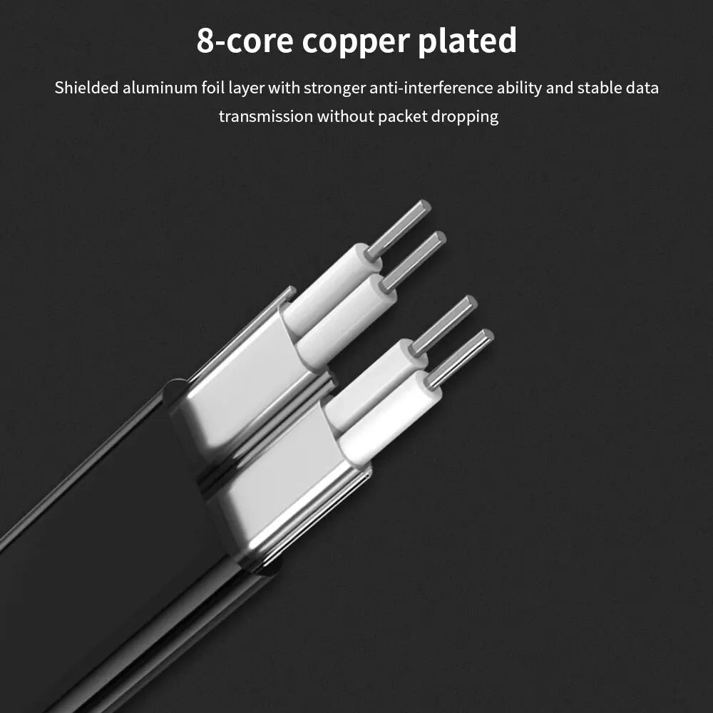 TISHRIC SATA Cable Sata3.0 Solid State Hard Disk Serial Data Cable Multi-Spec Flexible Sata Hard Disk Fast Transmission Cable