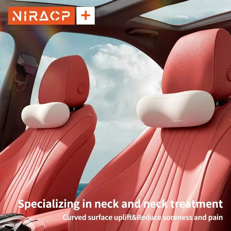 NIRA Cars,Car Headrests, Car Cushions, Car DRIVER'S Seats, Memory Foam Lumbar Support, Car Support, Car Pillows, Neck Pillows