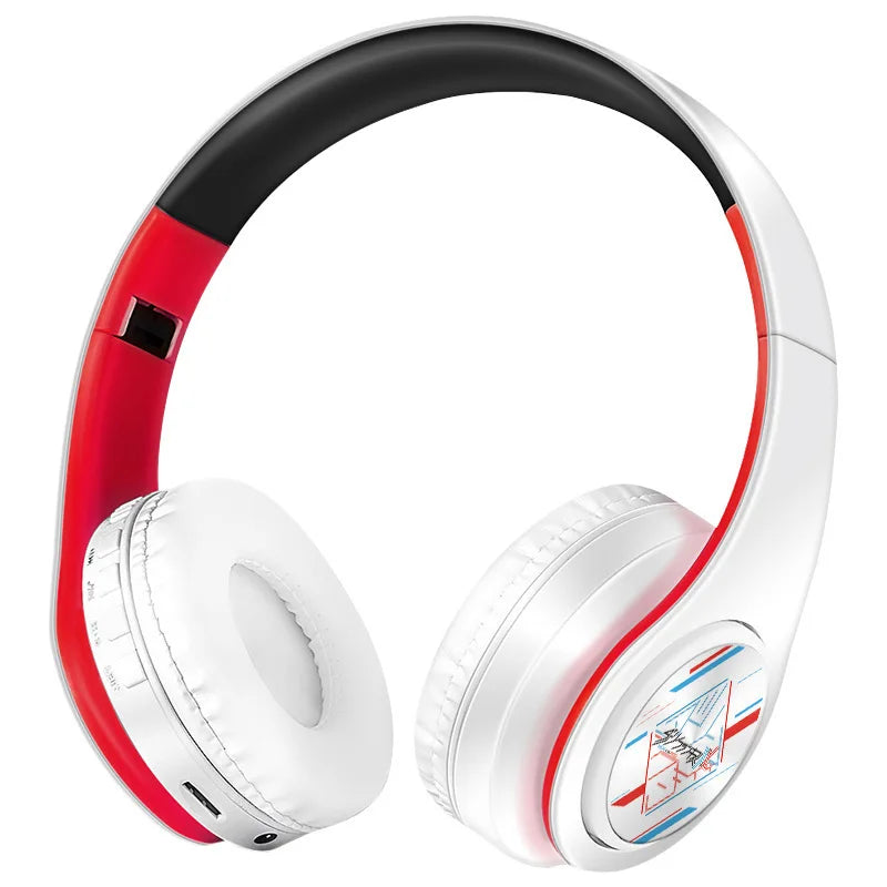 Miku Nakano Sanjiu Cosplay Wireless Bluetooth-compatible Headset 5.0 Over-ear Stereo Anime Headphones with Mic for Mobile Phone