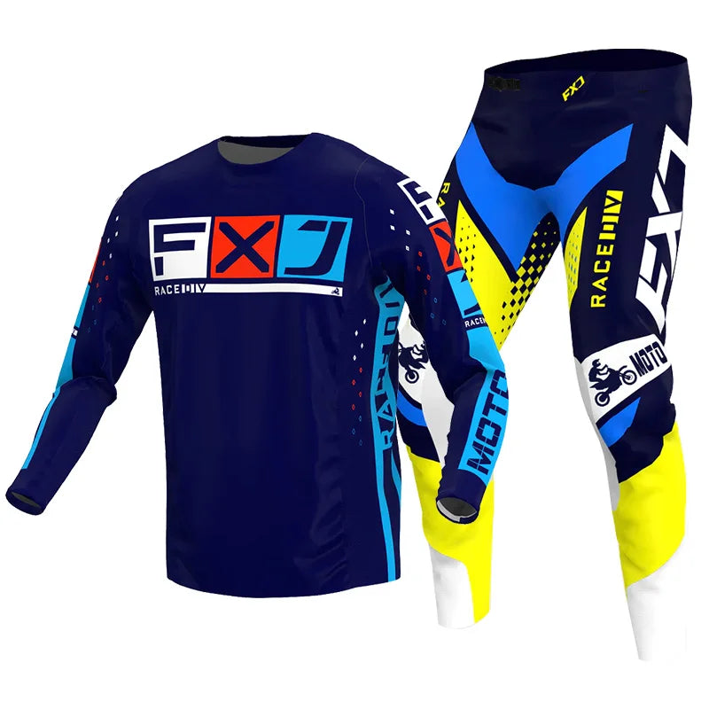 motocross gear set racing suit Off-road MX DH BMX ATV MTB Enduro MOTO Mens Kits Women's mountain Motorcycle Combo Downhill