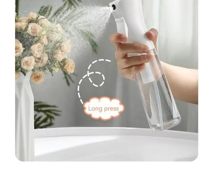200ml Hairdressing Spray Bottle Barber Hair High Pressure Water Can Salon Refill Bottle Beauty Atomizer Container