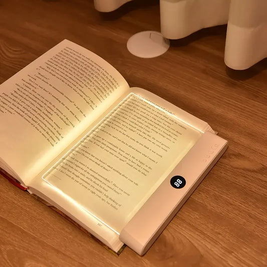 1Pc LED Flat Panel Night Vision Reading Light Eye Protection Reading Light Student Night Light Creative LED Book Eye Care Light