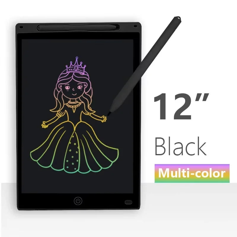 Educational LCD Writing Tablets in 8.5 - inch, 10 - inch, and 12 - inch Sizes: Boost Children's Painting Skills Painting Talents