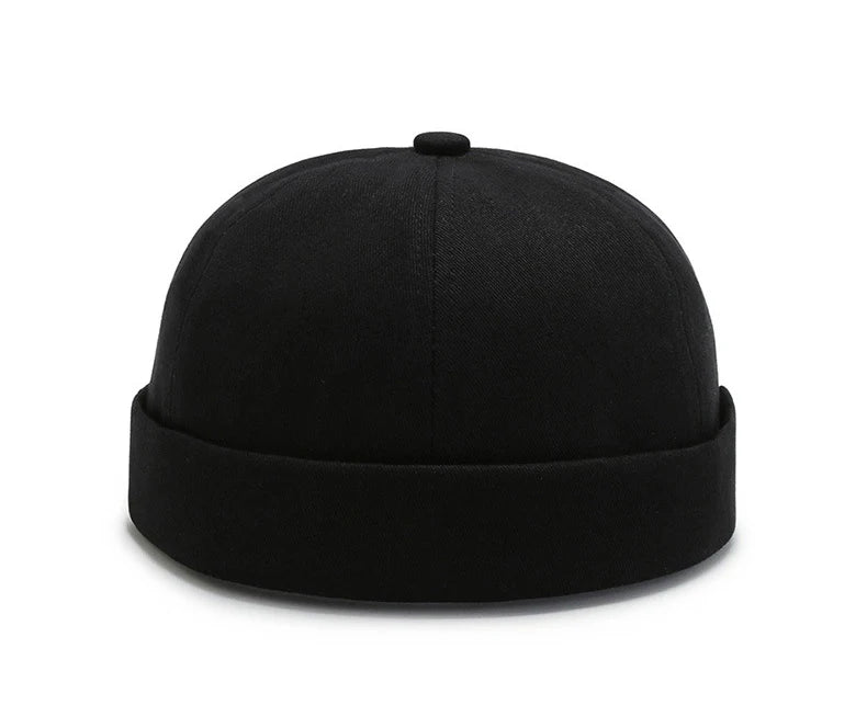 Guppi Hat Female Niche Tide Korean Version Of Japanese Hip-Hop Hat Personality Beanie Round Hat Sailor Landlord Hat Man