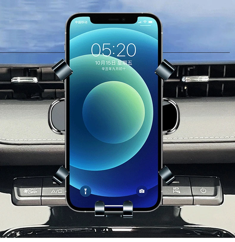 Car Phone Holder For Haval Dargo 2021 2022 2023 Car Styling Bracket GPS Stand Rotatable Support Mobile Accessories