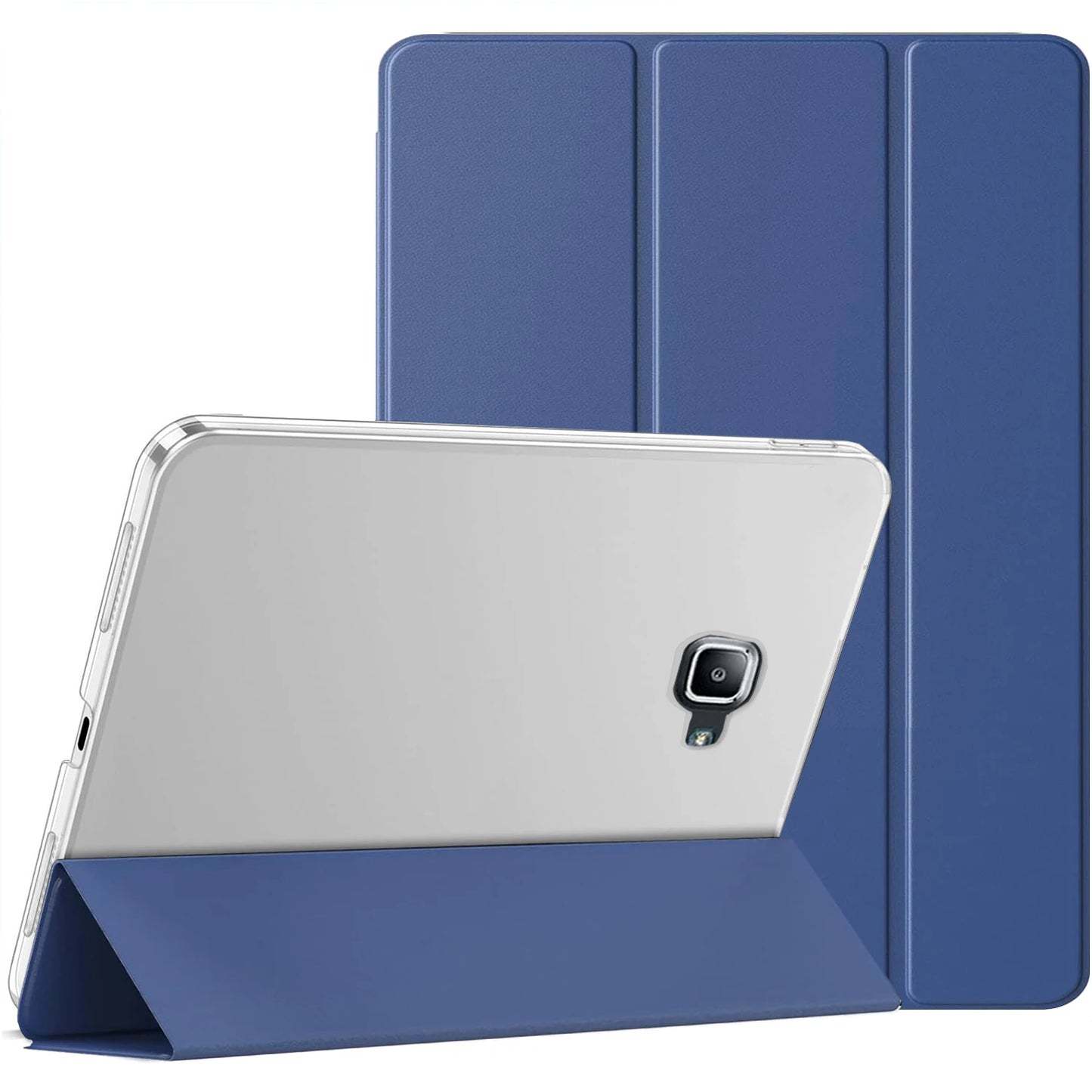 For Samsung Galaxy Tab A A6 10.1'' 2016 Flip Tri-fold Stand Cover For SM-T580 SM-T585 PU Leather Case Auto Sleep Wake