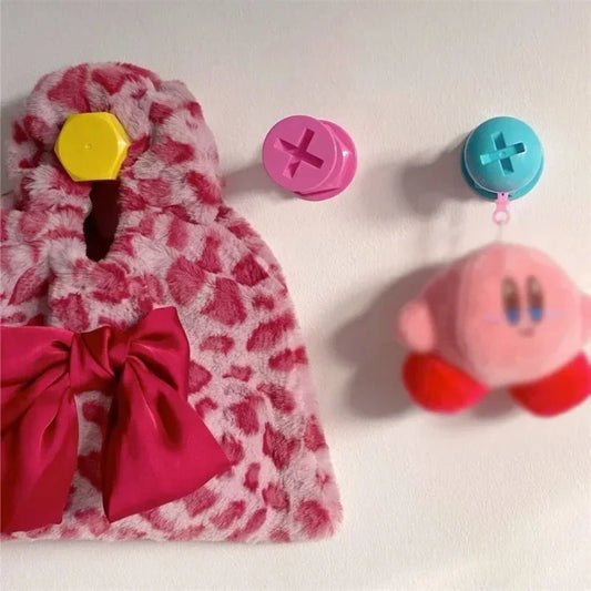 Colorful Cartoon Hooks A Set of 3 Adhesive Hole-free for Bag Storage Wall Hooks, Cute and Practical Home Accessories