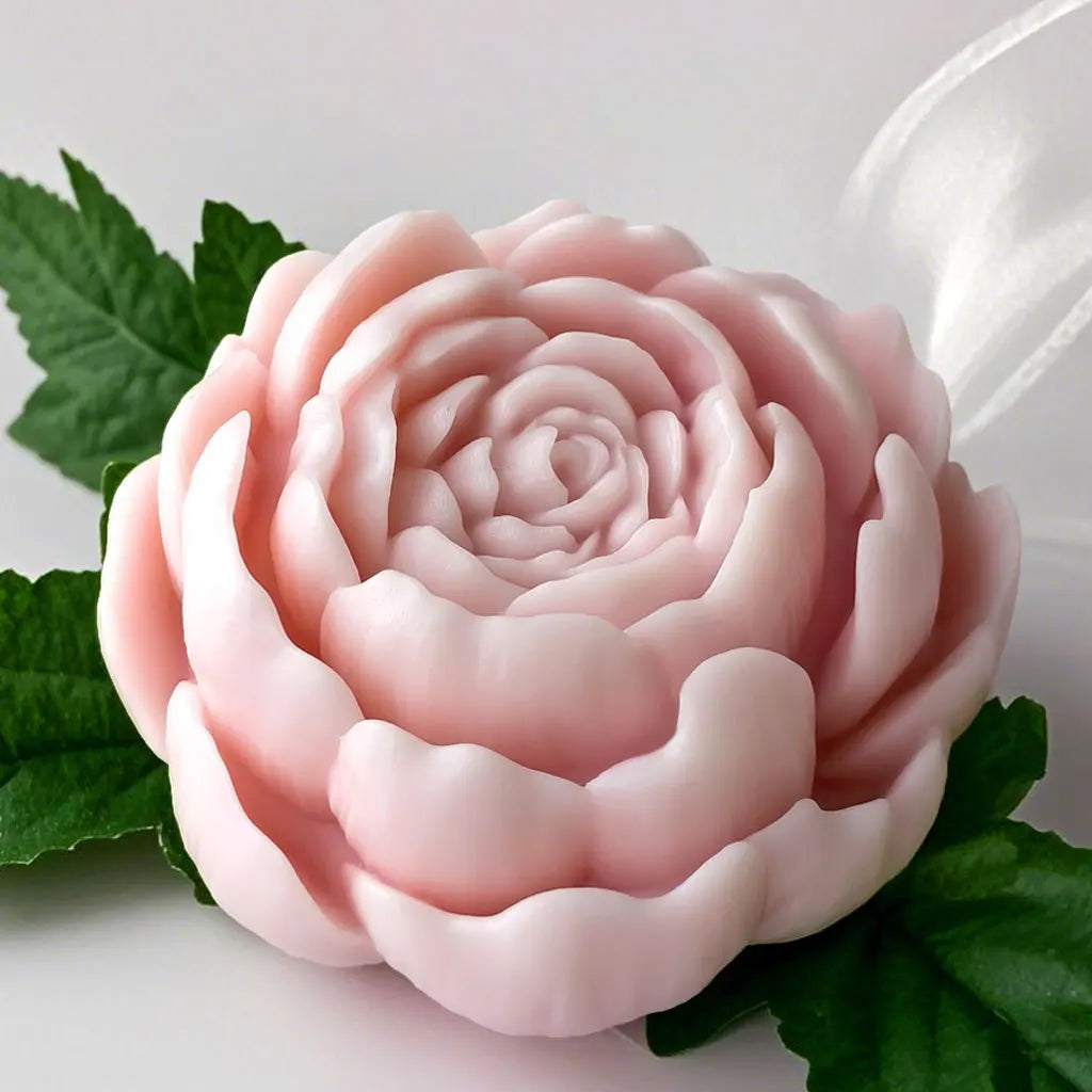 3D Lotus candle silicone mold Lotus seed flower candle mold Peony flower rose candle silicone mould Resin mold cake molds
