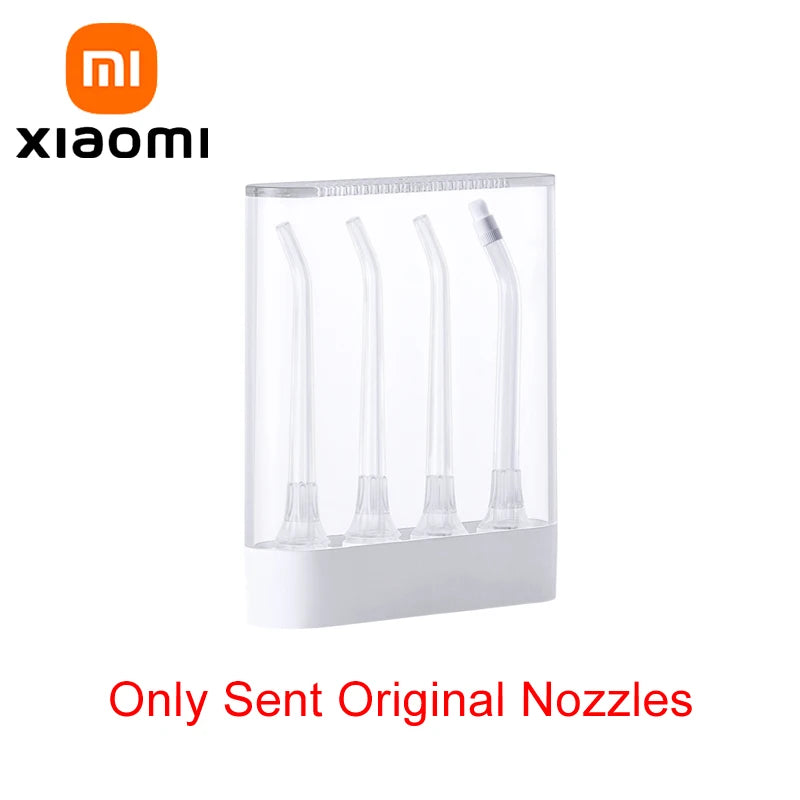 XIAOMI MIJIA Portable Oral Irrigator,4 Mode 200ML Rechargeable Flossers IPX7 Waterproof Cleaning Electric Flossing Picks Machine