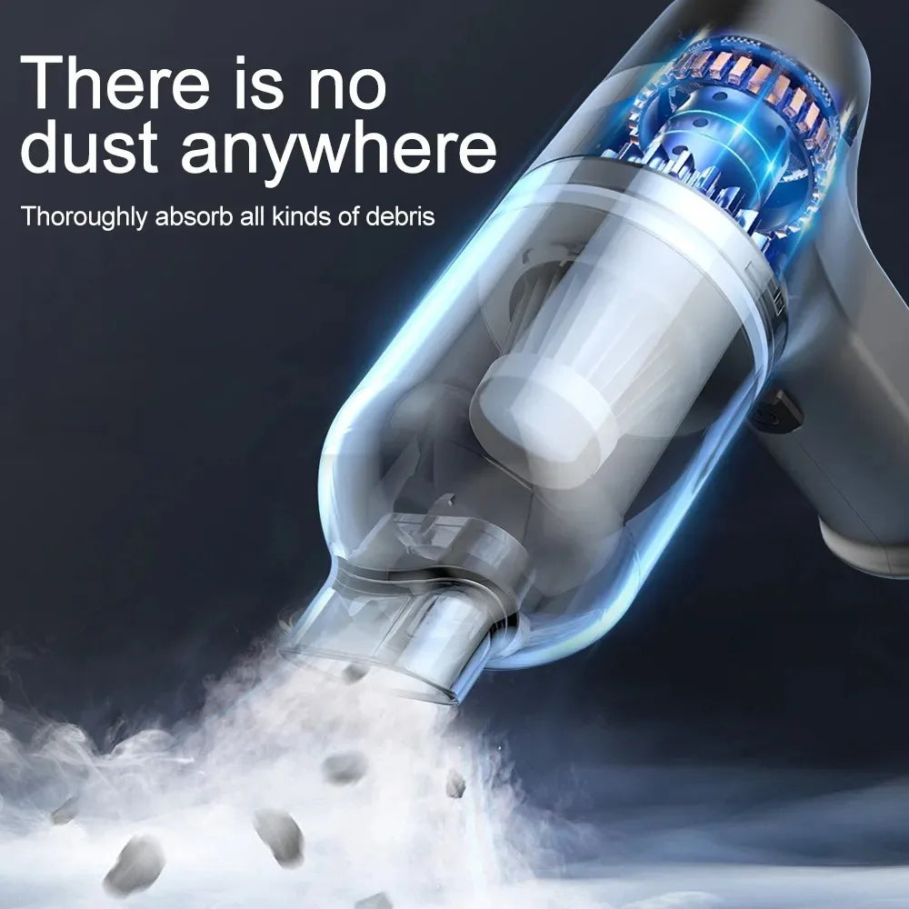150000PA Portable Wireless Car Vacuum Cleaner Mini Handheld Cleaner for Home Appliance Powerful Cleaning Machine Car Cleaner