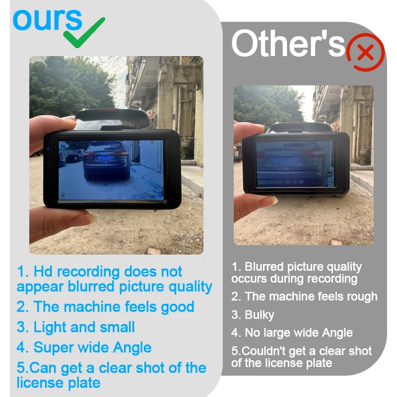 Hd Tachograph Is Suitable for Automatic Cycle Recording of Vehicle DVR of Various Models