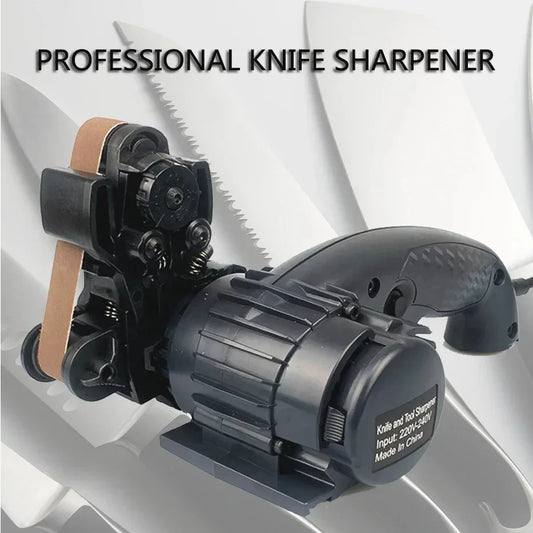 Professional Electric Knife Sharpener Grinder Sand Belts Diamond Bar Sharpening Machine Apex Honing System Carpenter Tools Set