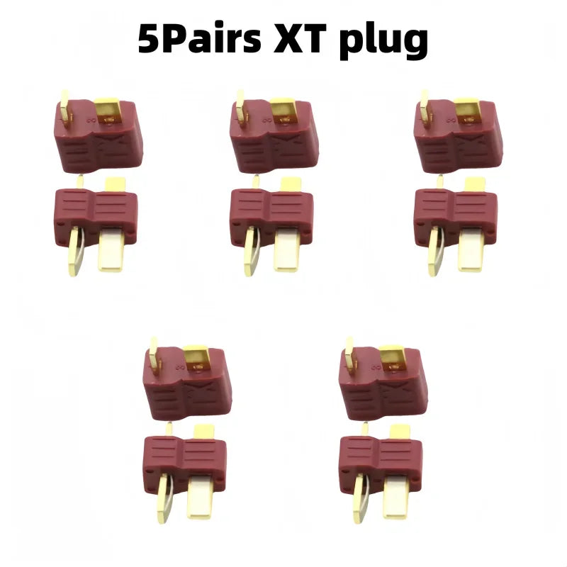 T anti slip TX xt30 XT60 XT90 plug high current docking terminal power connector male and female connectors for battery ESC