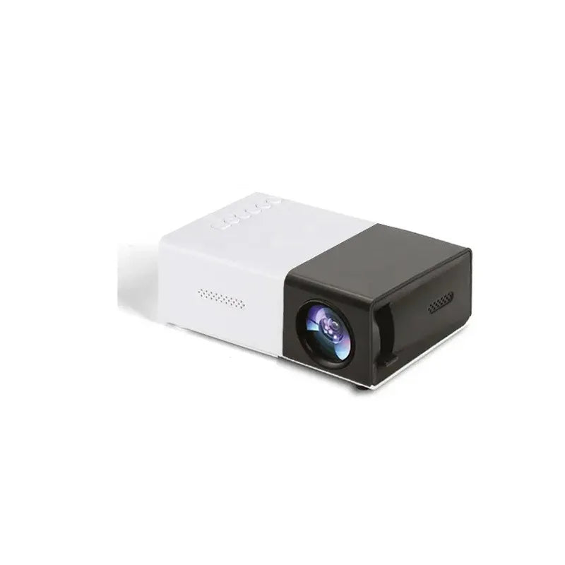 Mini projector 72 - inch screen LED lamp life 30000 hours, support hd, compatible with Android/IOS/Windows/HDTV/USB